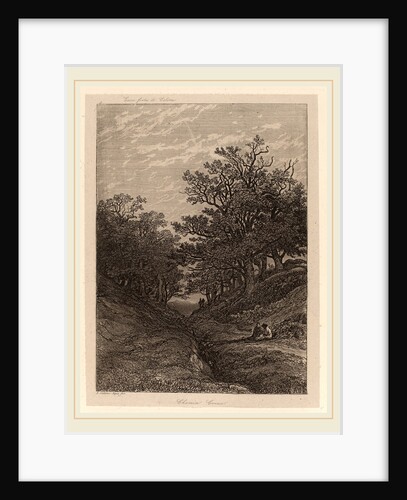Chemin Creux, Swiss by Alexandre Calame