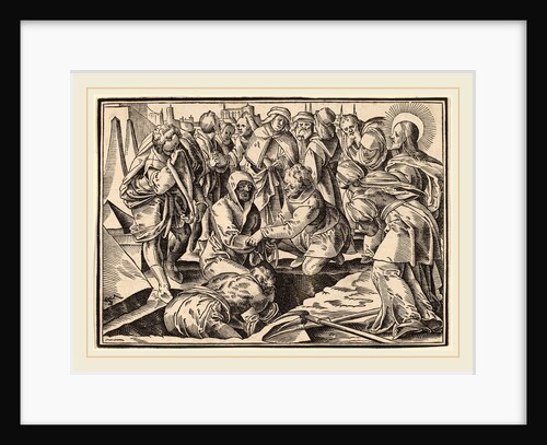 Christ Tells His Disciples of the Last Judgment, Swiss by Christoph Murer