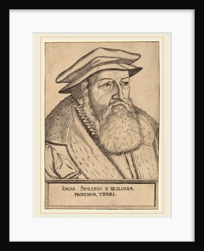 Josias Simler, Swiss by Jost Amman