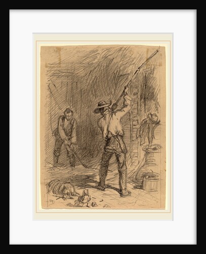 Man Flailing by Felix Octavius Carr Darley