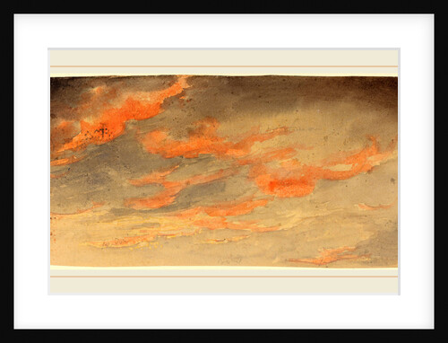 Clouds at Sunset by James Hamilton Shegogue