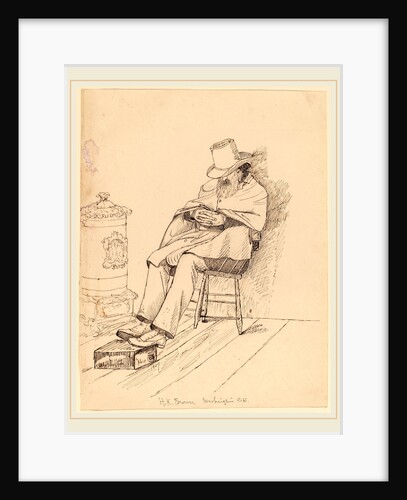 H.K. Brown by John Quincy Adams Ward