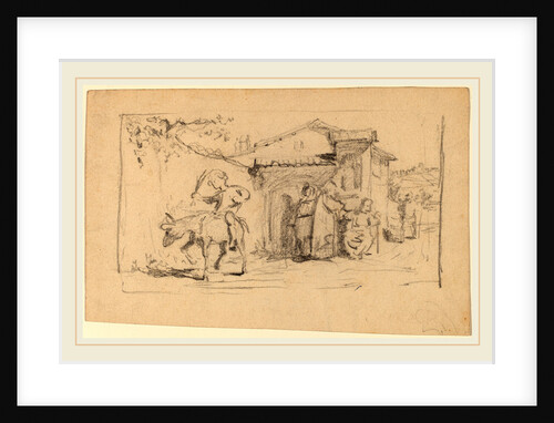 Son and Donkey by Elihu Vedder