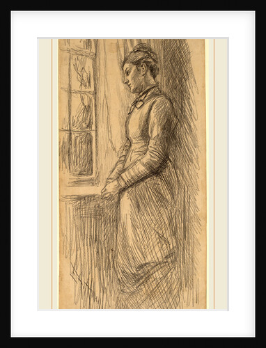 Solitude: Miss Vesta Rollinstall by Edwin Austin Abbey