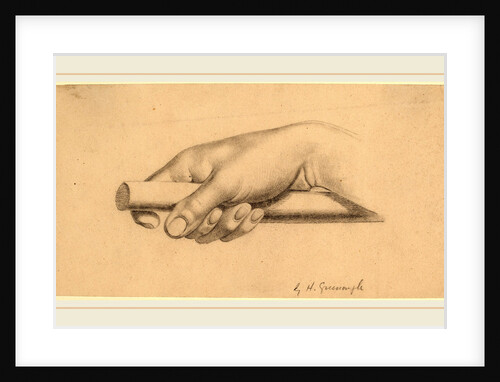 Right Hand Holding Short Rod by Horatio Greenough