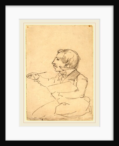 Eastman Johnson Sketching by Emanuel Gottlieb Leutze