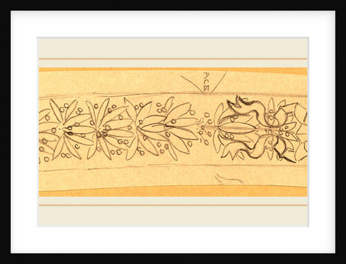 Study for a Border Design by Charles Sprague Pearce