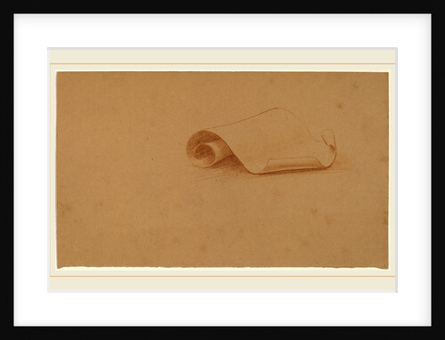 Study of a Scroll by Charles Sprague Pearce