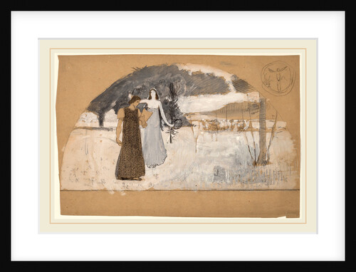 Studies for Lunettes by Charles Sprague Pearce