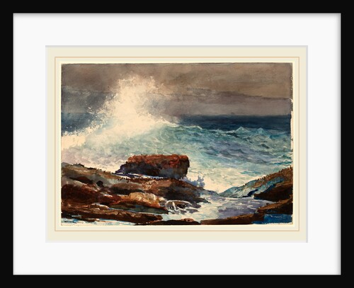 Incoming Tide, Scarboro, Maine, 1883 by Winslow Homer