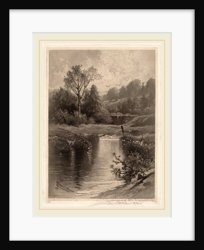 Old Dam Near Montrose by James David Smillie