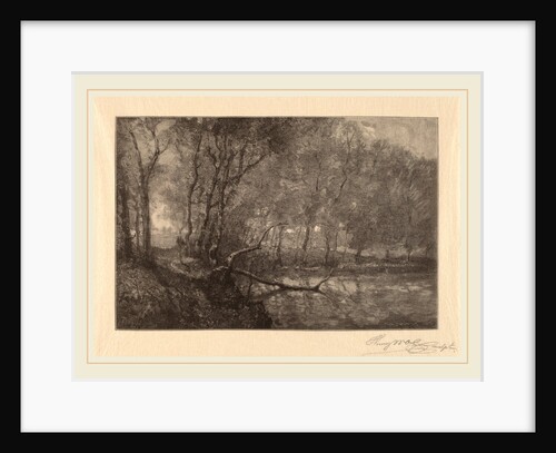 The Mill Pond by Henry Wolf