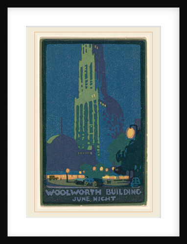 Woolworth Building June Night by Rachael Robinson Elmer
