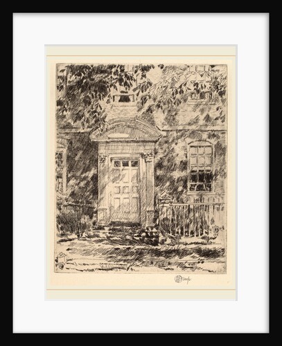 Portsmouth Doorway by Childe Hassam