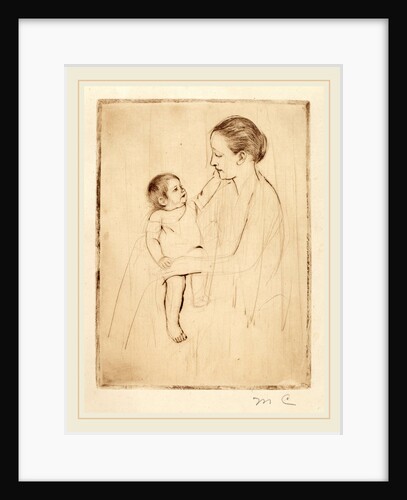 The Caress by Mary Cassatt