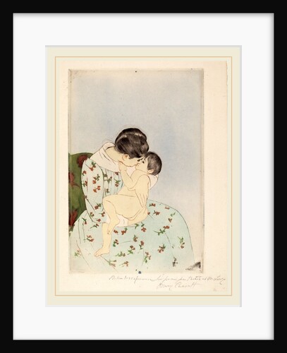 Mother's Kiss by Mary Cassatt