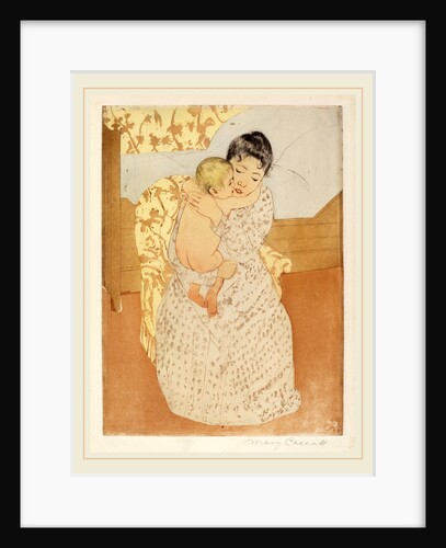 Maternal Caress by Mary Cassatt