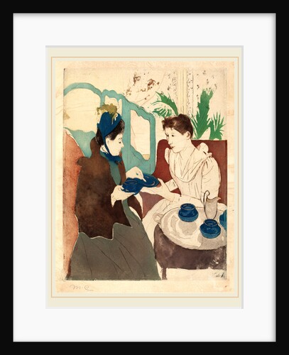 Afternoon Tea Party by Mary Cassatt
