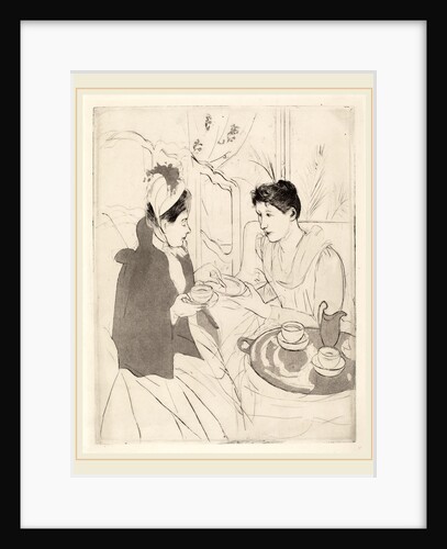 Afternoon Tea Party by Mary Cassatt
