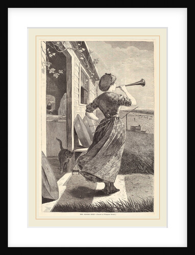 The Dinner Horn, 1870 by Anonymous