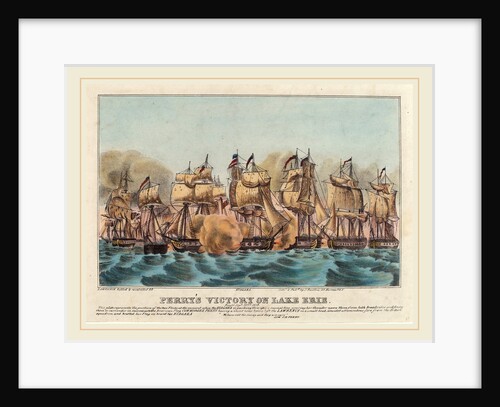 Perry's Victory on Lake Erie, Canadian by Napoleon Sarony