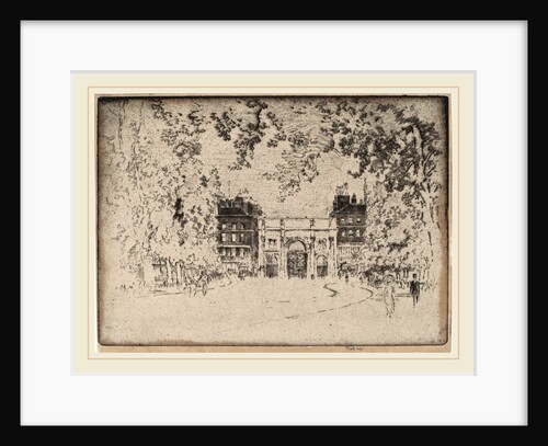 The Marble Arch by Joseph Pennell