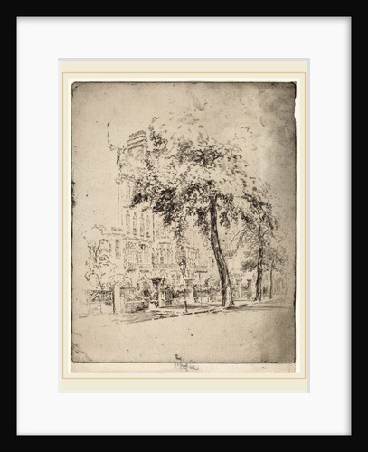 Big Tree, Cheyne Walk by Joseph Pennell