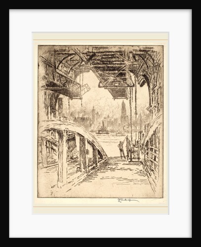 The Ferry House by Joseph Pennell