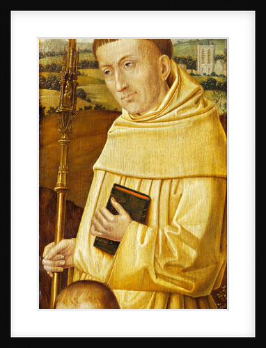 Saint Bernard with Donor obverse by Anonymous