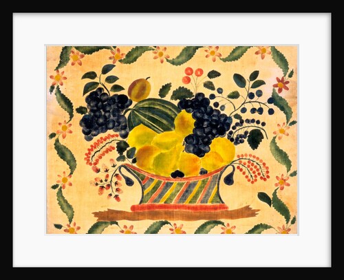 Basket of Fruit, c. 1830 by Anonymous