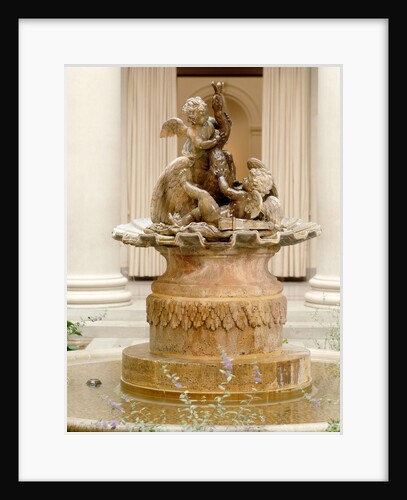 Cherubs Playing with a Swan by Jean-Baptiste Tuby I