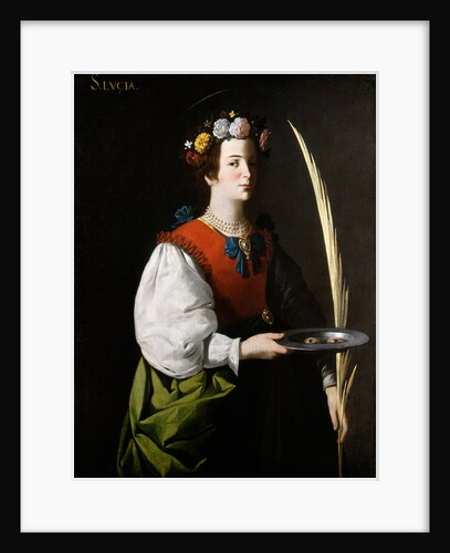 Saint Lucy by Francisco de Zurbarán