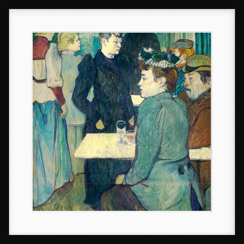 A Corner of the Moulin de la Galette, 1892 by Henri de Toulouse-Lautrec