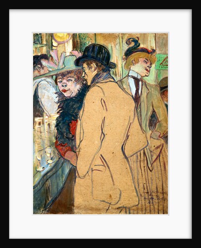 Alfred la Guigne, 1894 by Henri de Toulouse-Lautrec