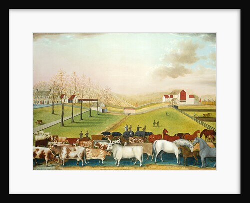 The Cornell Farm, 1848 by Edward Hicks
