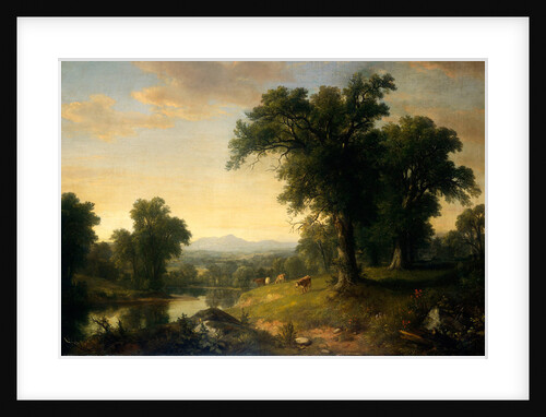 A Pastoral Scene by Asher Brown Durand