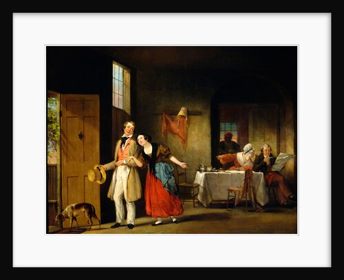 The Bashful Cousin by Francis William Edmonds