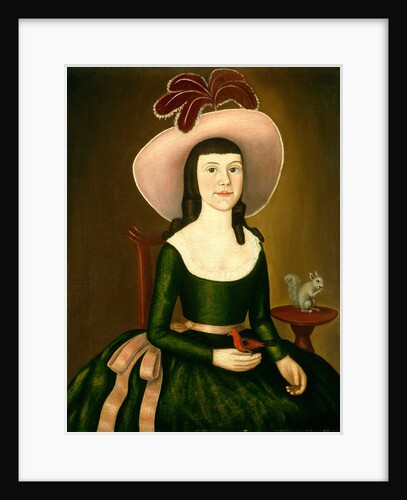Miss Denison of Stonington, Connecticut by The Denison Limner