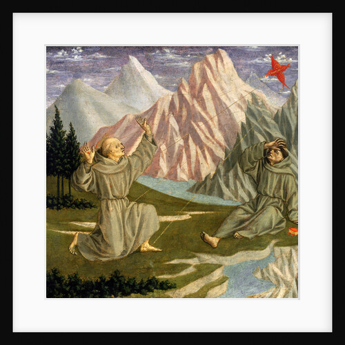 Saint Francis Receiving the Stigmata by Domenico Veneziano