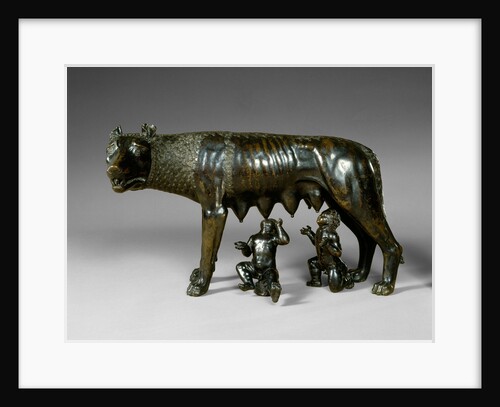 The Capitoline Wolf Suckling Romulus and Remus, late 15th-early 16th century by Anonymous