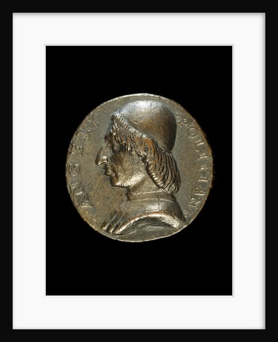 Angelo Poliziano, Humanist obverse, c. 1494 by Anonymous