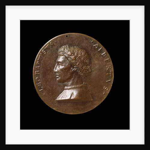 Leone Battista Alberti, Architect and Writer on Art and Science obverse by Matteo de' Pasti