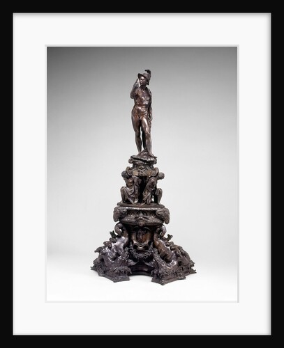 Andiron with Figure of Mars by Circle of Tiziano Aspetti