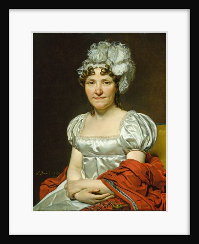 Madame David, 1813 by Jacques-Louis David