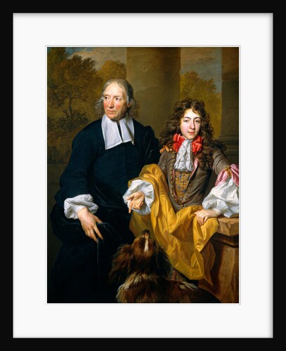 Portrait of a Young Man and His Tutor, 1685 by Nicolas de Largillierre