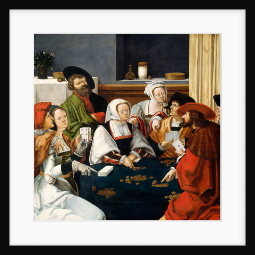The Card Players, probably c. 1550-1599 by Anonymous