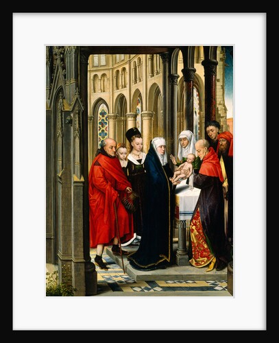 The Presentation in the Temple, Netherlandish by Master of the Prado "Adoration of the Magi"