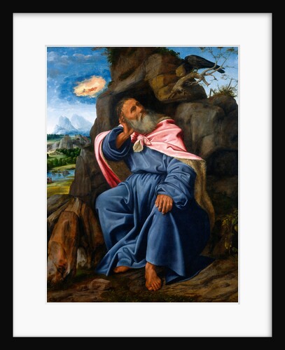 Elijah Fed by the Raven, c. 1510 by Giovanni Girolamo Savoldo
