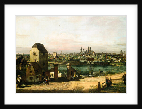 View of Munich, c. 1761 by Bernardo Bellotto and Workshop