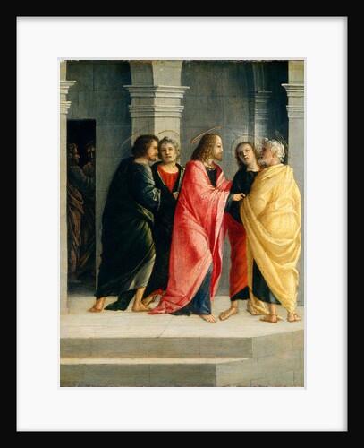 Christ Instructing Peter and John to Prepare for the Passover by Vincenzo Civerchio